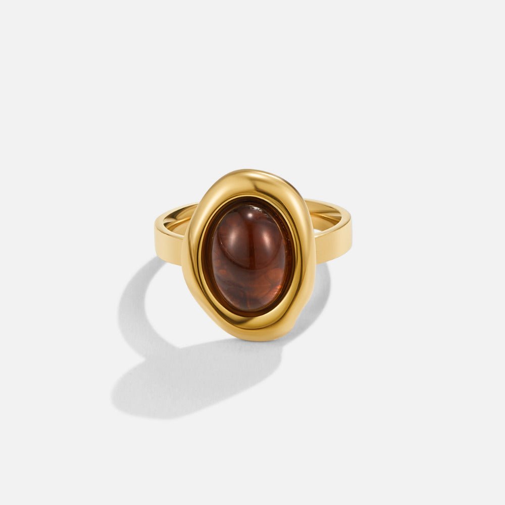 Amber Golden Ring