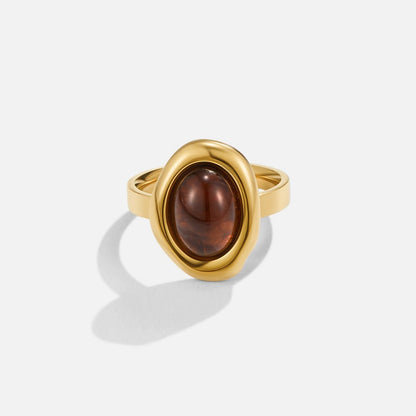 Amber Golden Ring