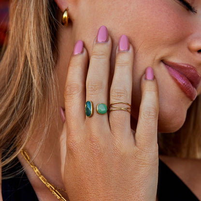 Willow Green Wrap Ring