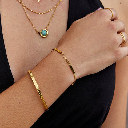 Hailey Gold-Tone Chain Bracelet