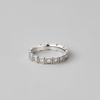 Hera Silver-Tone Crystal Ring
