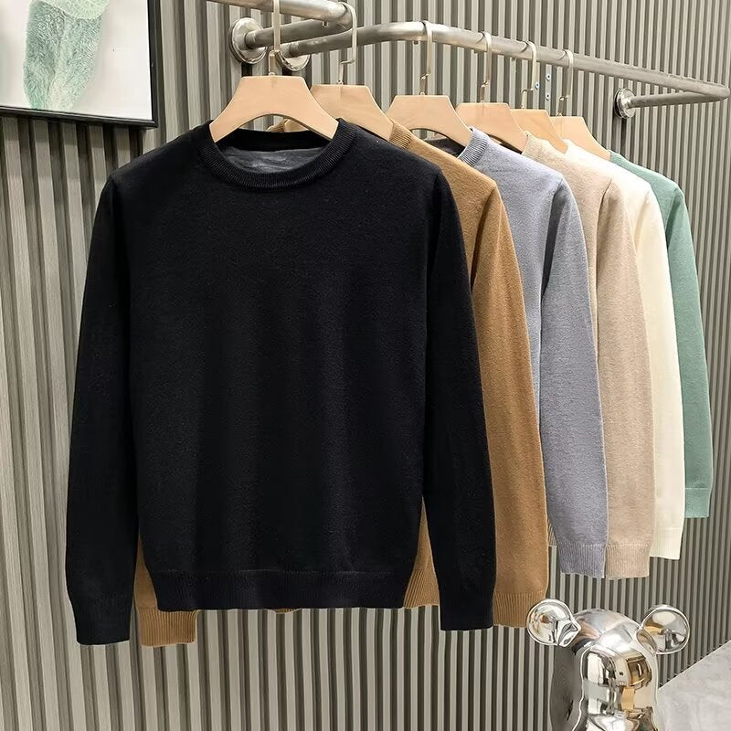 Women's Sweater – Soft Knit Crew Neck Pullover
