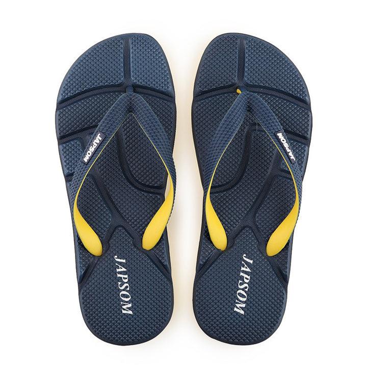 Men's Flip Flop Slippers – Flexible Rubber Sole Beach Slide