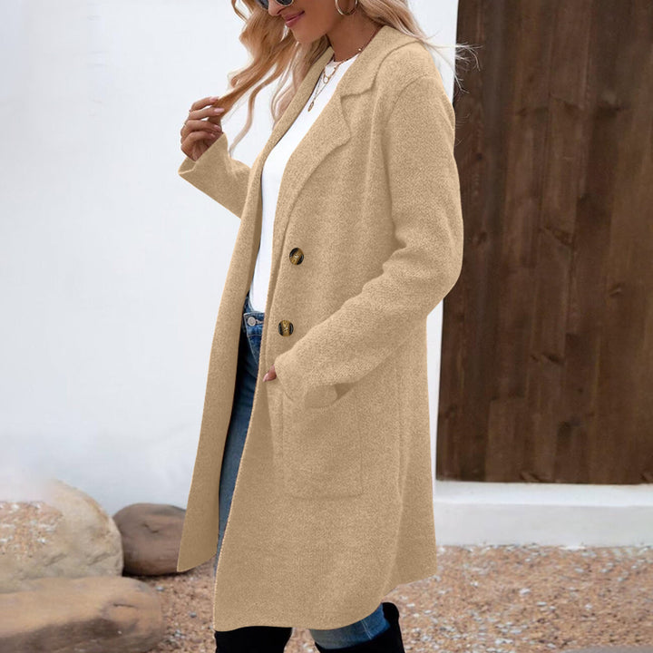 Women's Mid-Length Suit Coat – Soft Structure, Everyday Versatility