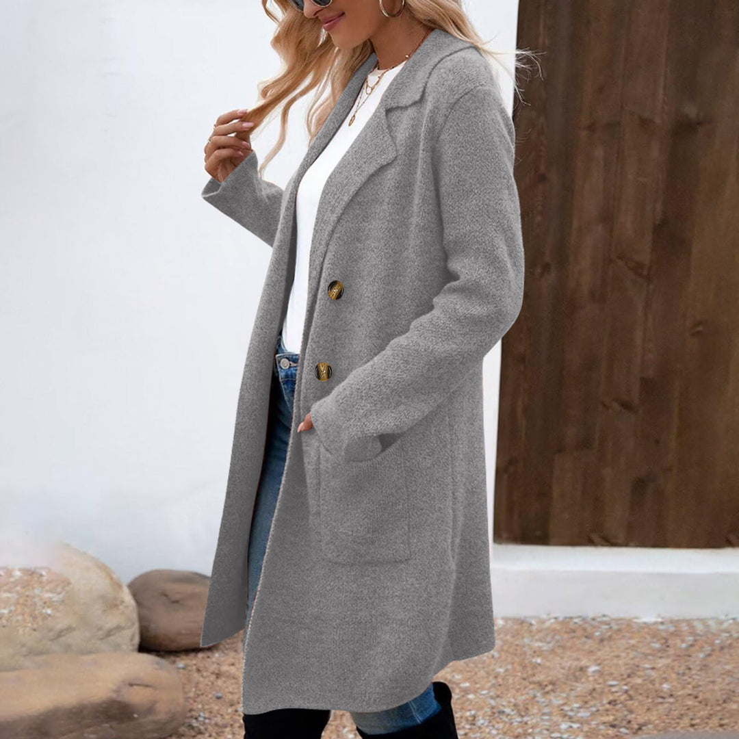 Women's Mid-Length Suit Coat – Soft Structure, Everyday Versatility