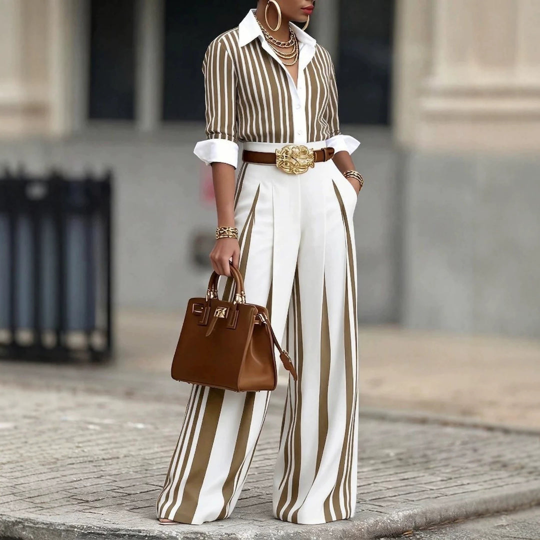 Women's Straight-Leg Trouser – Mid Rise Full-Length Tailored Fit