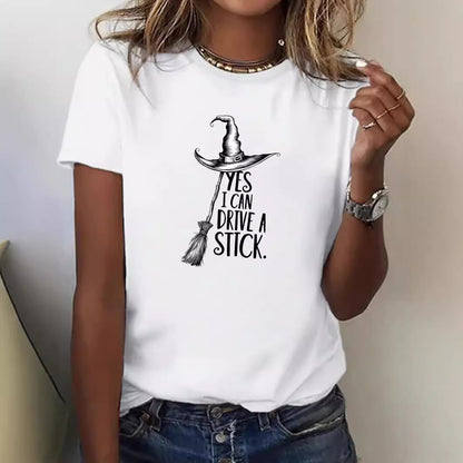 Women's Cotton T-Shirt – Relaxed Fit Crew Neck Short Sleeve Top