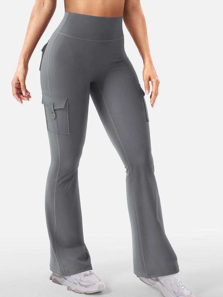 Women's High-Waist Active Pants – Stretch Moisture-Wicking Fabric