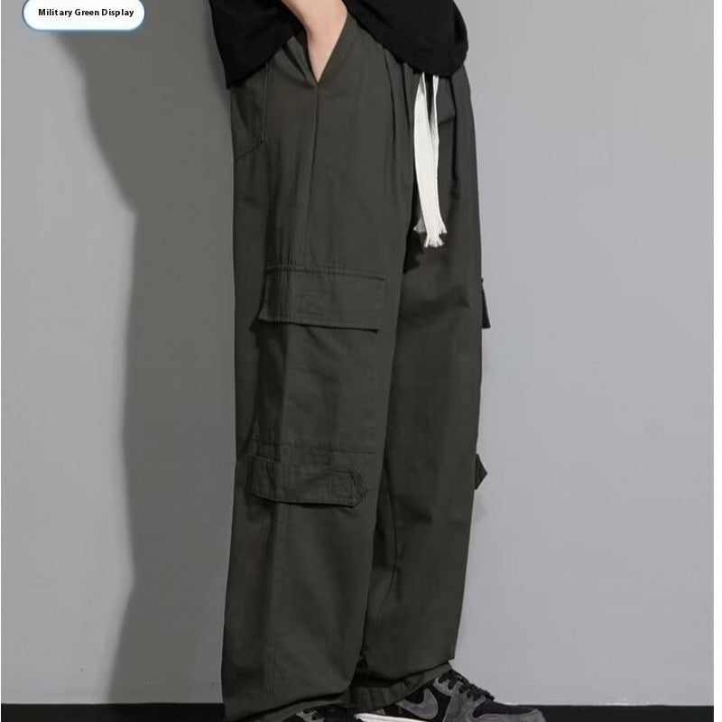 Men's Cotton Blend Trouser – Relaxed Straight Fit Casual Style