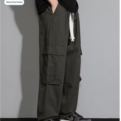Men's Cotton Blend Trouser – Relaxed Straight Fit Casual Style