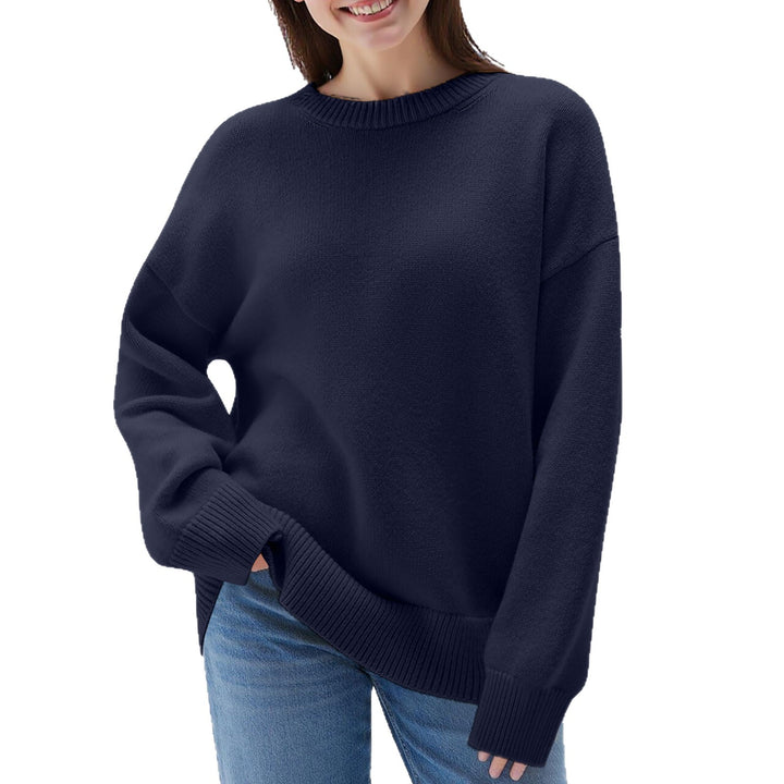 Women's Pullover Sweatshirt – Soft Fleece Crewneck, Relaxed Fit