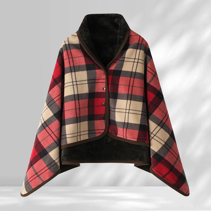 Striped Shawl Blanket – Soft Lightweight Throw for Home