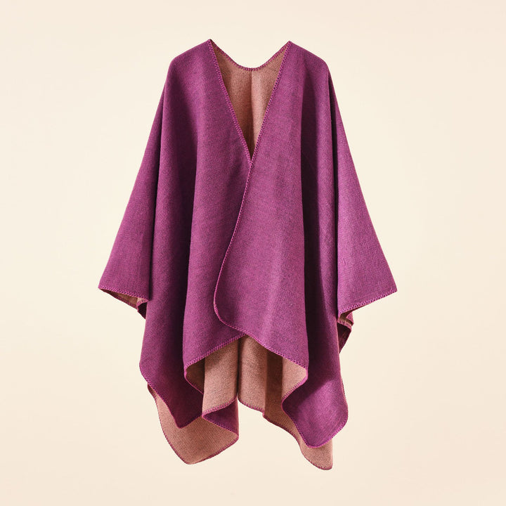 Women's Draped Warm Shawl – Soft Touch Oversized Layer