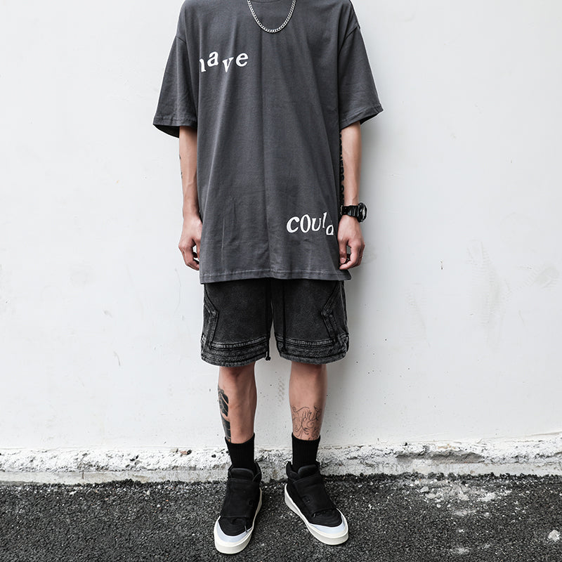 Men's Cotton Graphic T-Shirt – Relaxed Hip Hop Fit