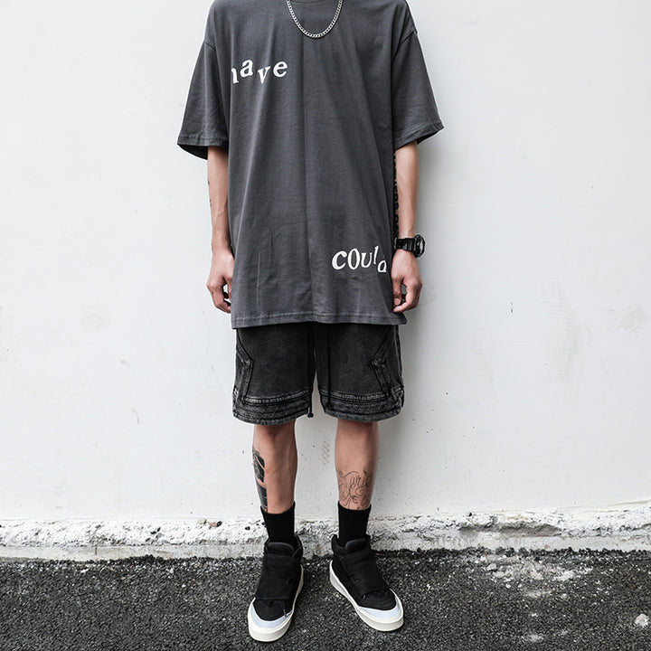 Men's Cotton Graphic T-Shirt – Relaxed Hip Hop Fit