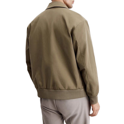 Men's Slim Fit Lapel Jacket – Lightweight Korean Style Cotton Blend