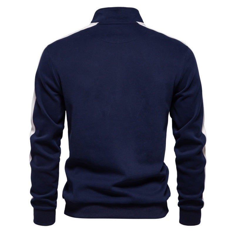Men's Cotton Pullover Sweater – Regular Fit Cotton Knitwear