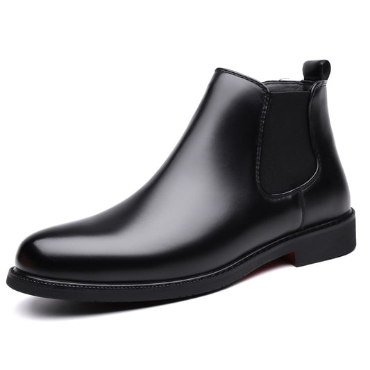 Men's Vegan Leather Boot – Fleece-Lined Outdoor Comfort