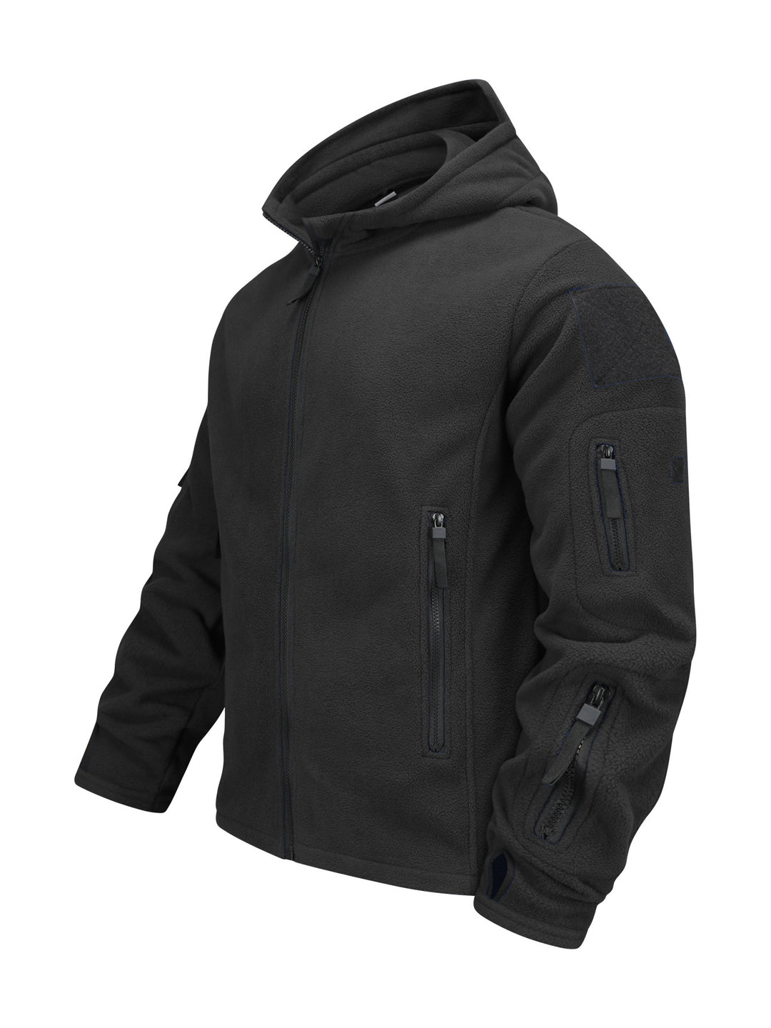 Men's Fleece Jacket – Slim Fit, Warm Outdoor Layer with Zipper Pockets
