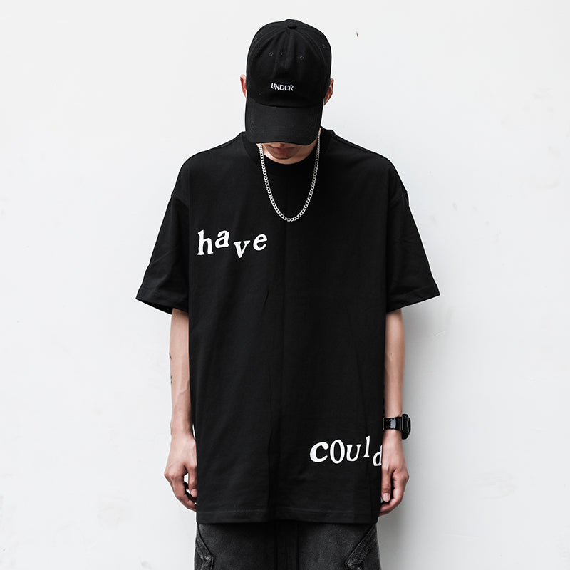 Men's Cotton Graphic T-Shirt – Relaxed Hip Hop Fit
