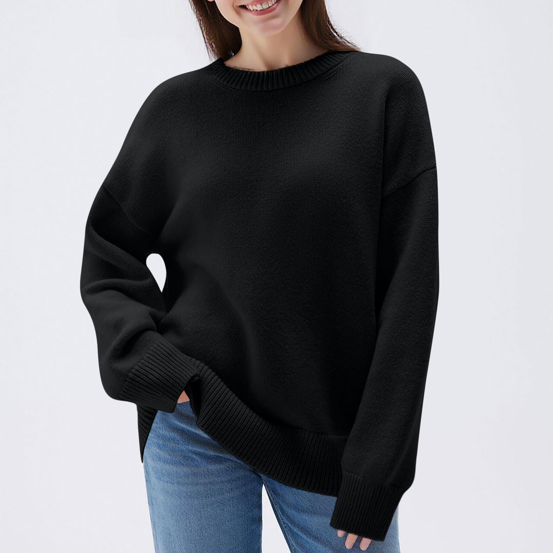 Women's Pullover Sweatshirt – Soft Fleece Crewneck, Relaxed Fit