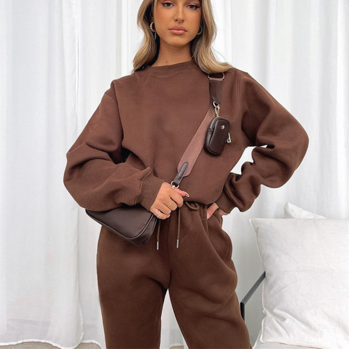 Sweater Lounge Set – Women's Soft Knit Two Piece Loungewear
