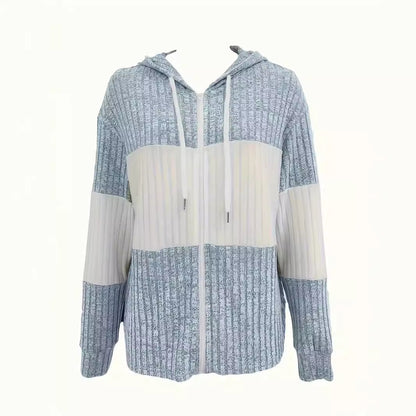 Thermal Women's Hooded Coat – Soft-Touch Zip-Up Outerwear