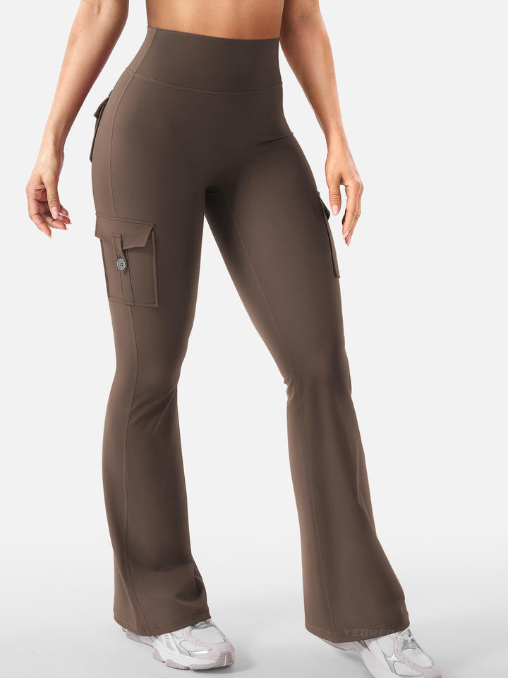 Women's High-Waist Active Pants – Stretch Moisture-Wicking Fabric