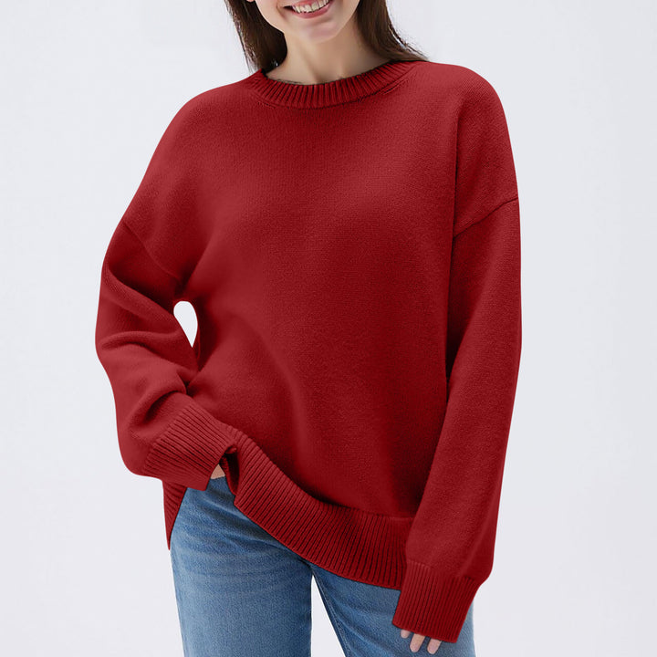 Women's Pullover Sweatshirt – Soft Fleece Crewneck, Relaxed Fit