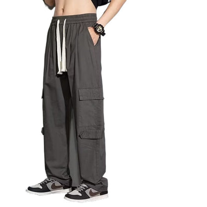 Men's Cotton Blend Trouser – Relaxed Straight Fit Casual Style