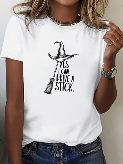 Women's Cotton T-Shirt – Relaxed Fit Crew Neck Short Sleeve Top