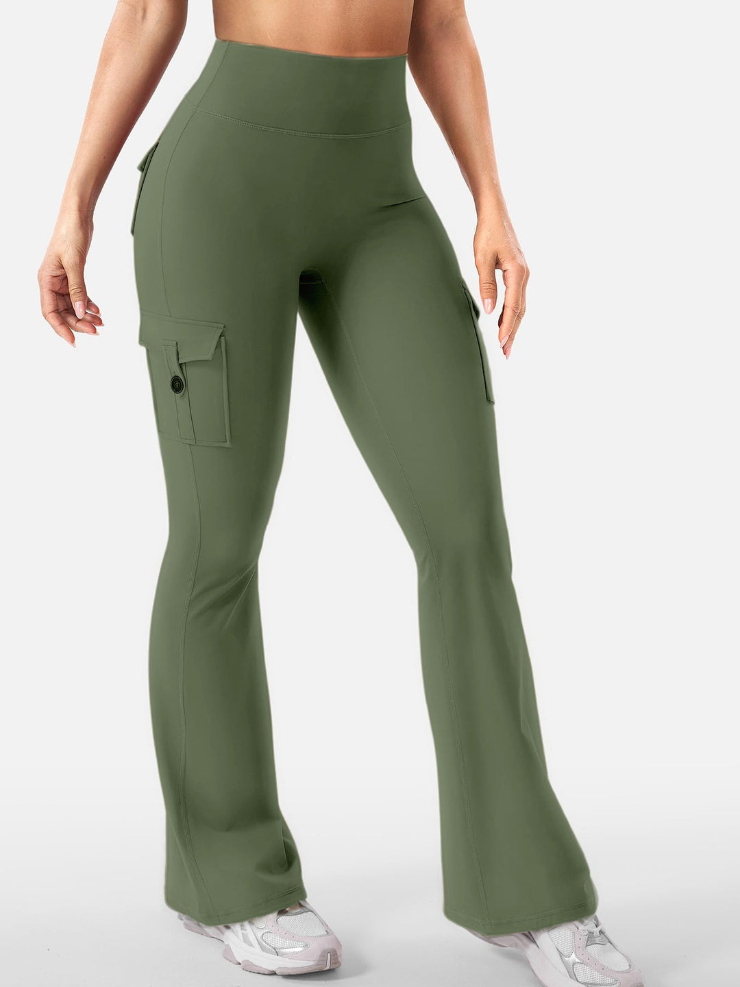 Women's High-Waist Active Pants – Stretch Moisture-Wicking Fabric