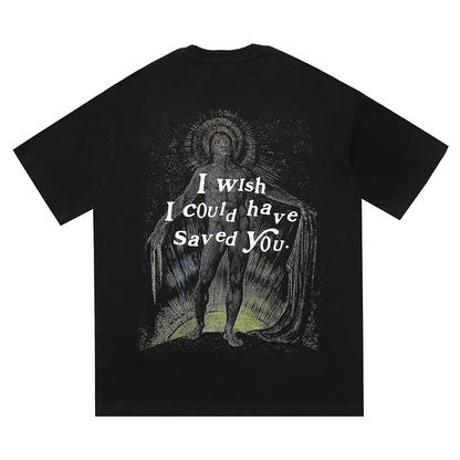 Men's Cotton Graphic T-Shirt – Relaxed Hip Hop Fit