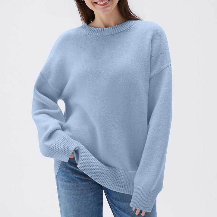 Women's Pullover Sweatshirt – Soft Fleece Crewneck, Relaxed Fit