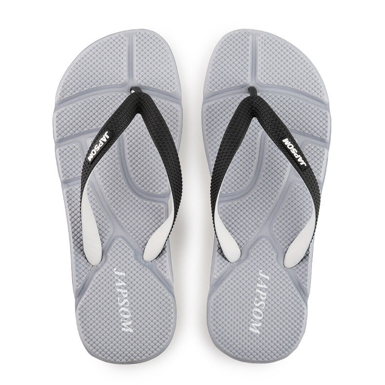 Men's Flip Flop Slippers – Flexible Rubber Sole Beach Slide