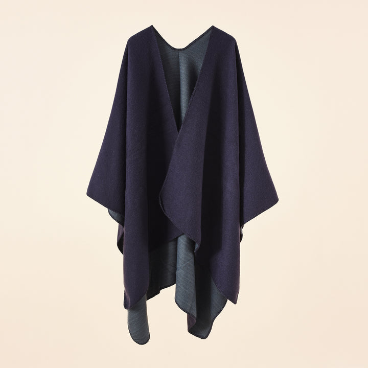 Women's Draped Warm Shawl – Soft Touch Oversized Layer