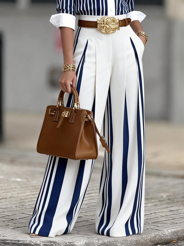 Women's Straight-Leg Trouser – Mid Rise Full-Length Tailored Fit