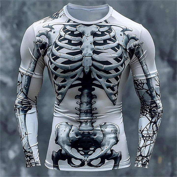 Men's Slim Fit Long-Sleeve Pullover Shirt – Graphic Casual Style