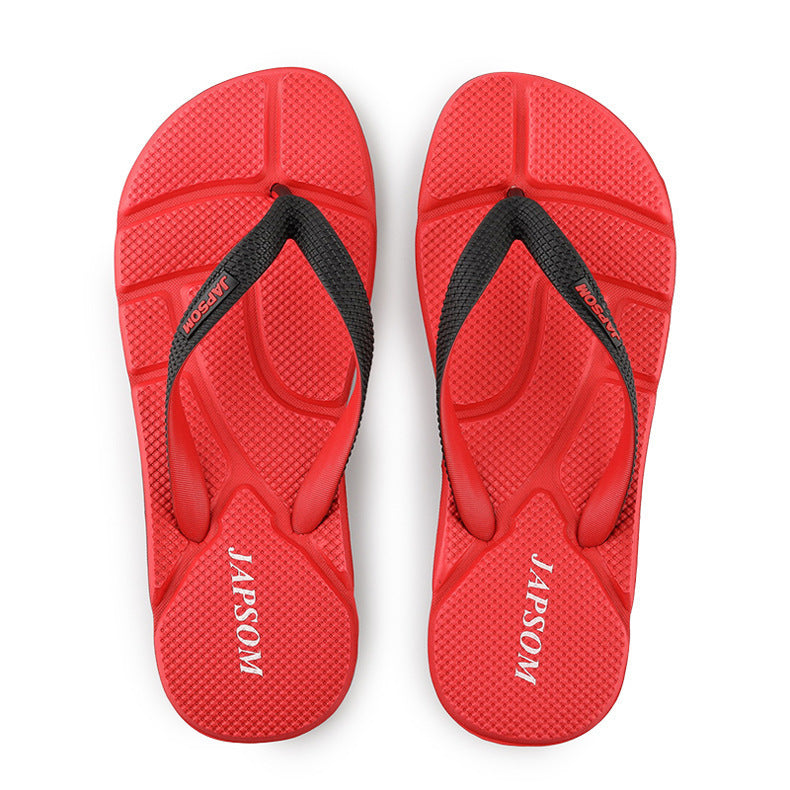 Men's Flip Flop Slippers – Flexible Rubber Sole Beach Slide