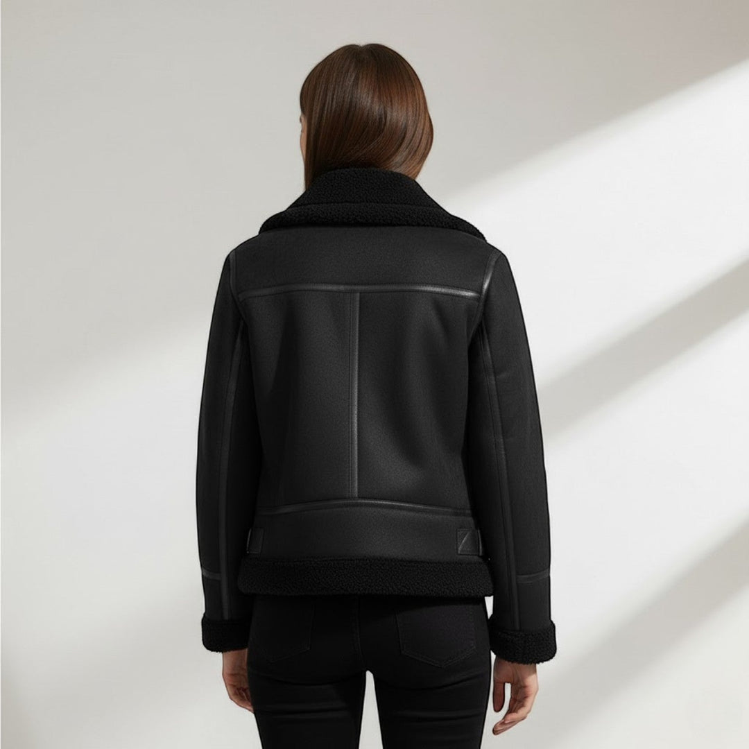 Women's Suede Jacket – Structured Fit