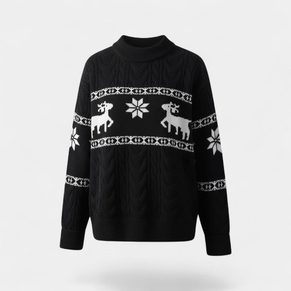 Men's Knitted Christmas Jumper – Subtle Festive Motif