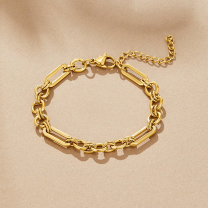 Iris Chunky Gold-Tone Bracelet