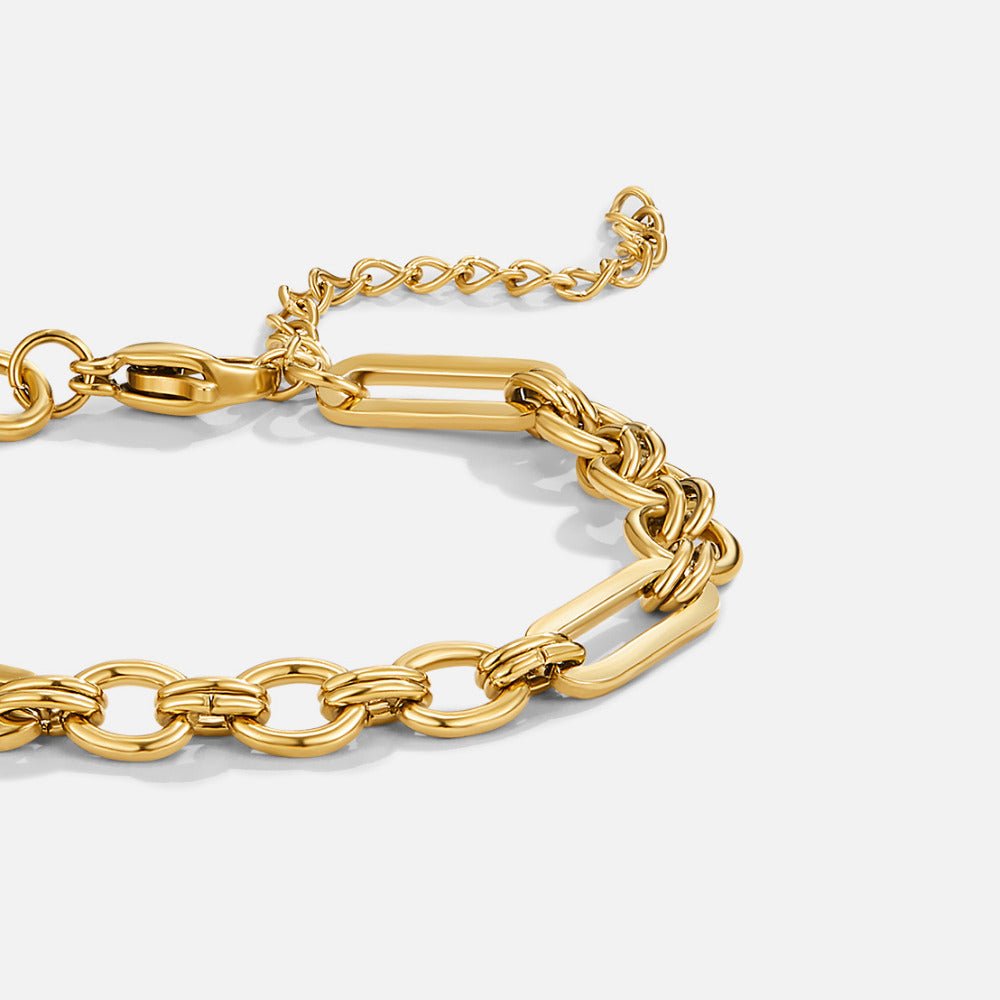 Iris Chunky Gold-Tone Bracelet