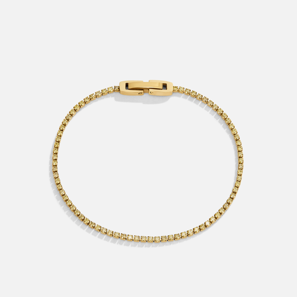 Keana Green Crystal Bracelet