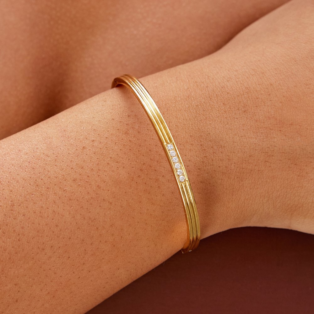 Kim Crystal Bangle