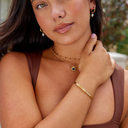 Kim Crystal Bangle