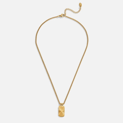 Kiya Gold-Tone Pendant Necklace