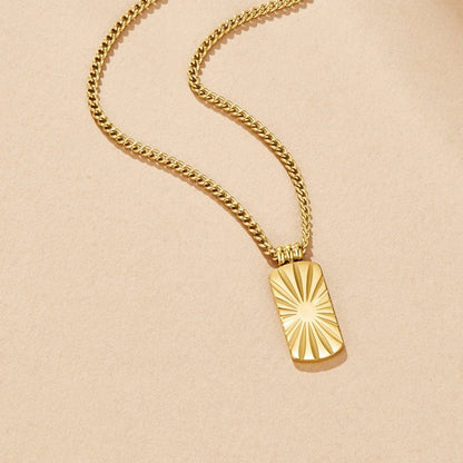 Kiya Gold-Tone Pendant Necklace