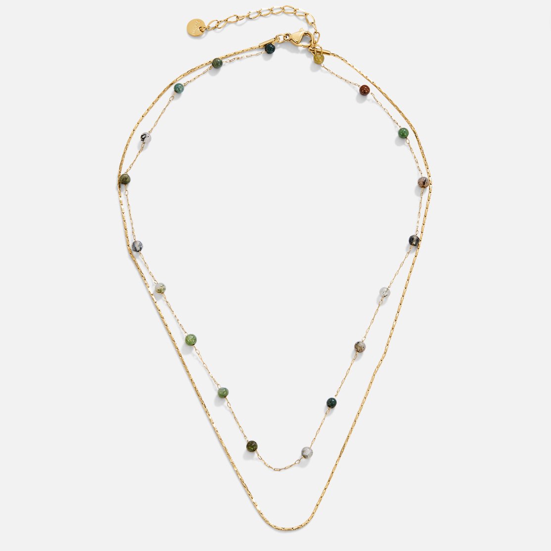 Alana Layered Gold-Tone Stone Necklace