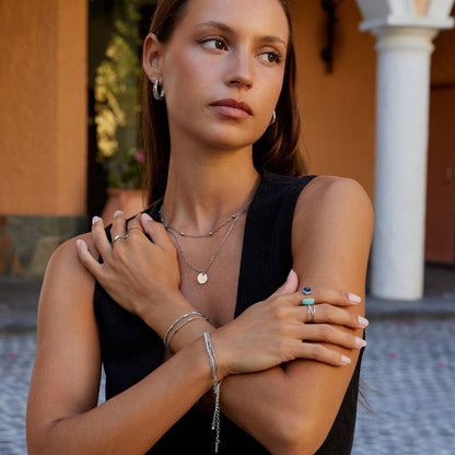 Alia Layered Silver-Tone Bracelet